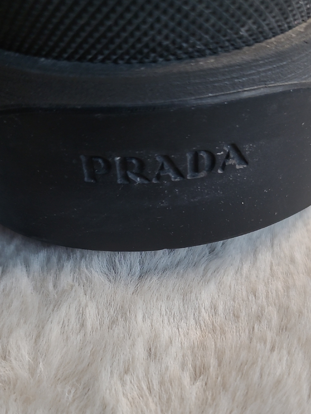 Prada Leather Combat Boots Mens U.S. 12 - Picture 3 of 10